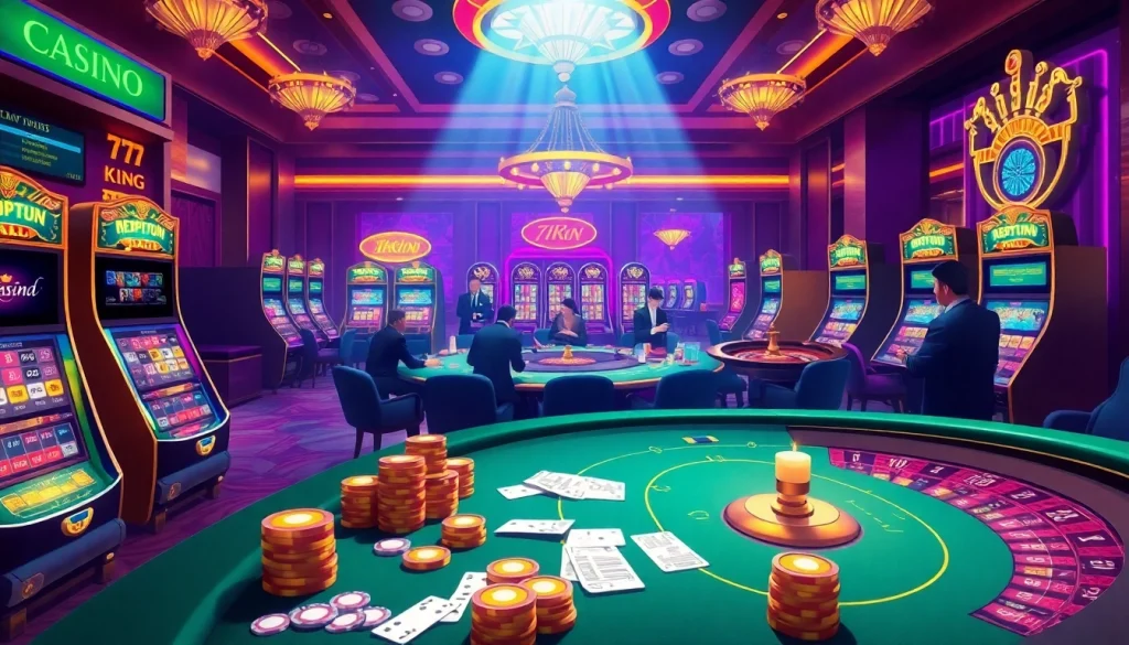 Experience the thrill of 79king's online casino with glamorous poker games, vibrant slot machines, and dynamic betting action.